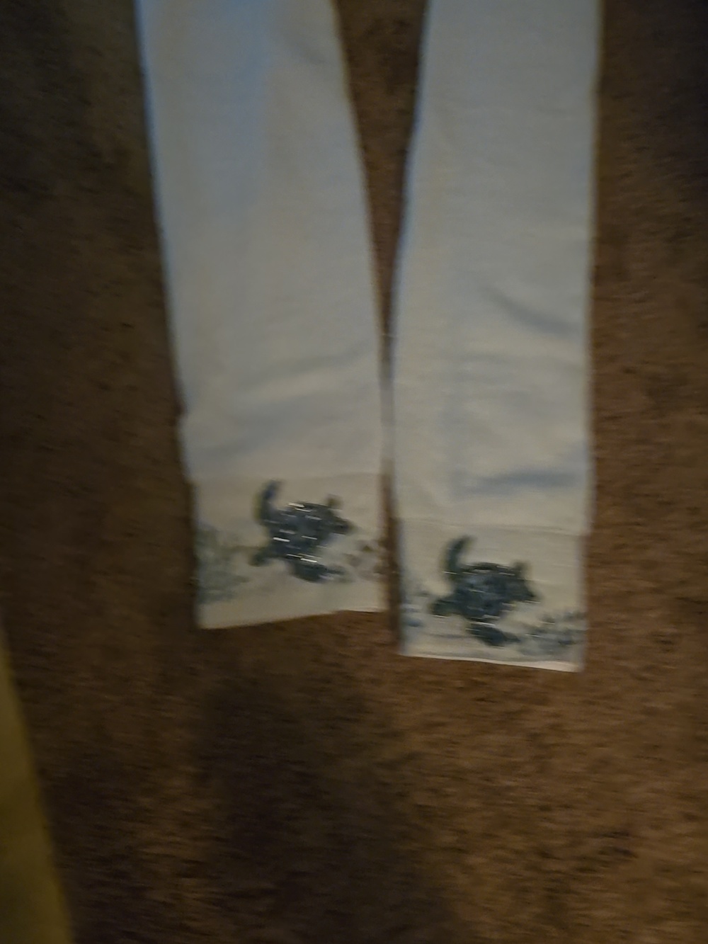 Bath Mat & 2 Hand Towels Embroidered Turtle All New - Picture 4 of 7